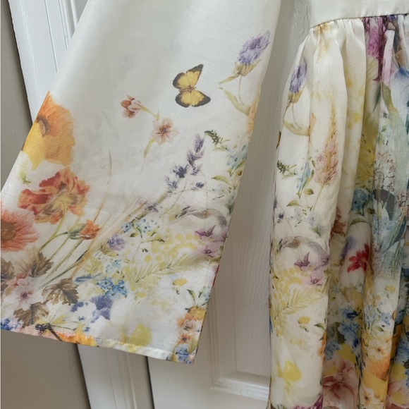 Floral Ruffle Mini Dress - Picture 4 of 6